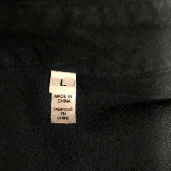 Muji dark green 100% cotton button up long sleeve shirt. Size large - Picture 5 of 5